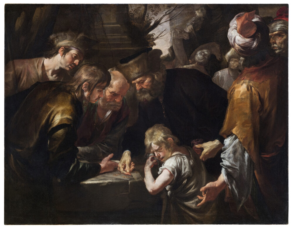 Gioacchino Assereto (1600-1649) Giuseppe venduto dai fratelli, © Courtesy Galerie Canesso, Parigi