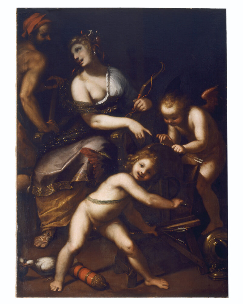 Giovanni Battista Paggi (1554-1627) Venere nella Fucina di Vulcano Collezione privata