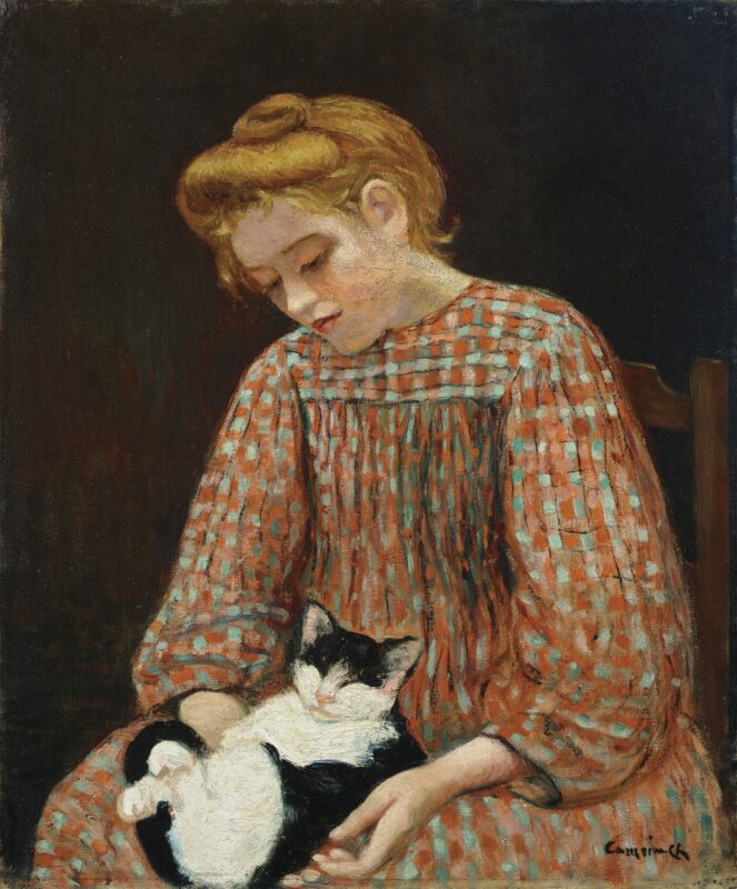 Charles Camoin, La fille au chat