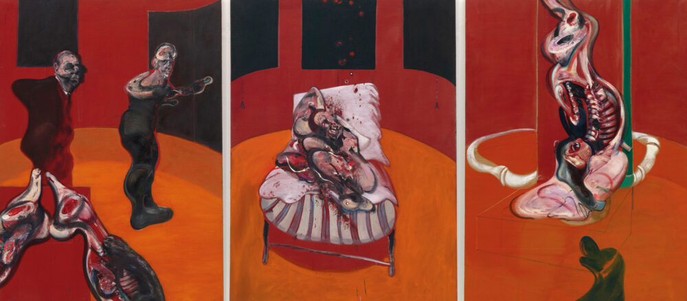 Francis Bacon, Three Studies for a Crucifixion, 1962