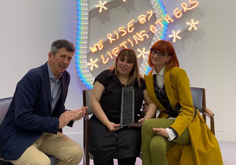 La consegna del Premio Segno d’oro a Marinella Senatore