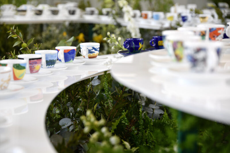 La illy Art Collection presentata ai Giardini Reali (foto Giorgio Perottino, Getty Images for illy)