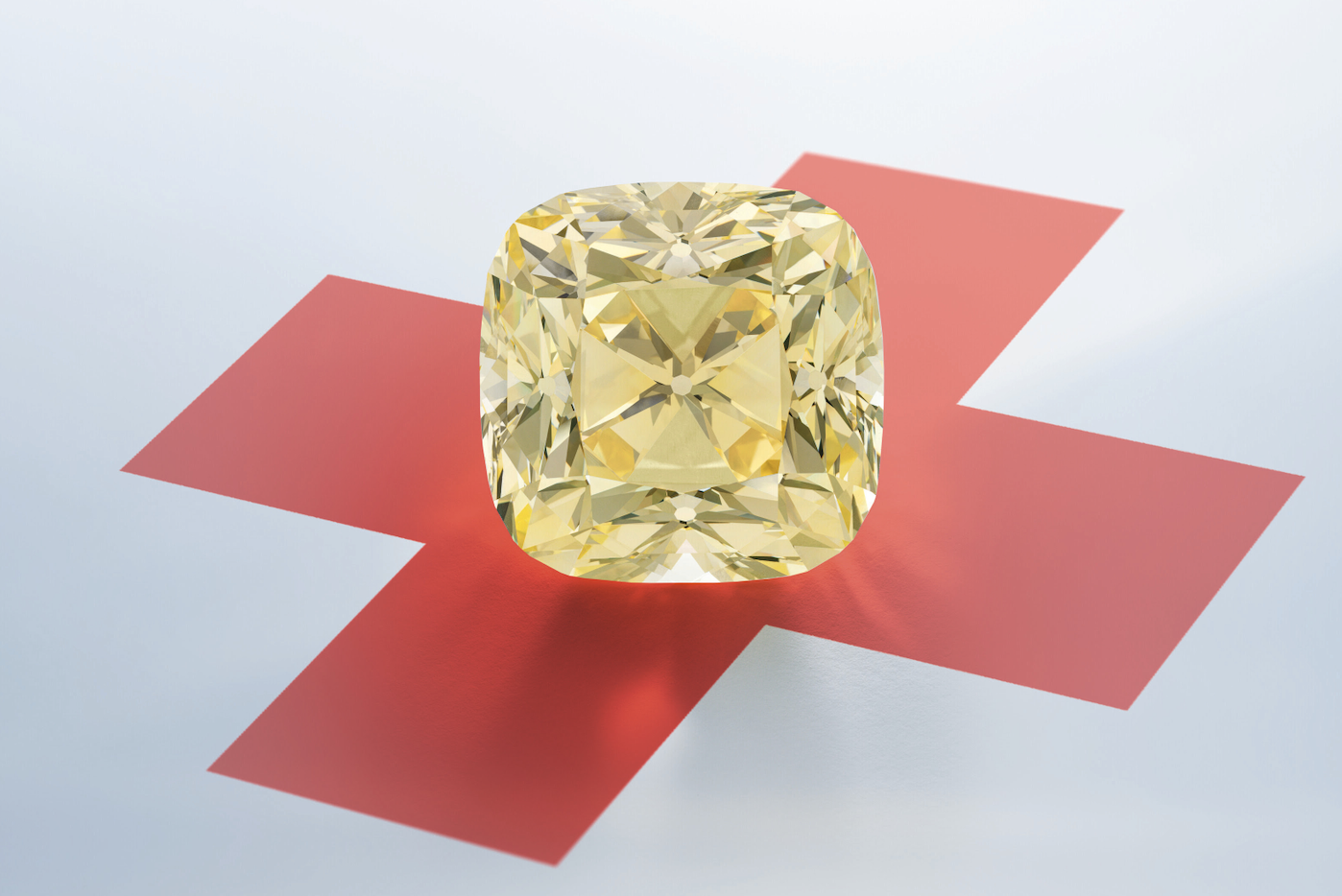 The Red Cross Diamond: un diamante giallo da oltre 200 carati torna in asta da Christie’s per la terza volta