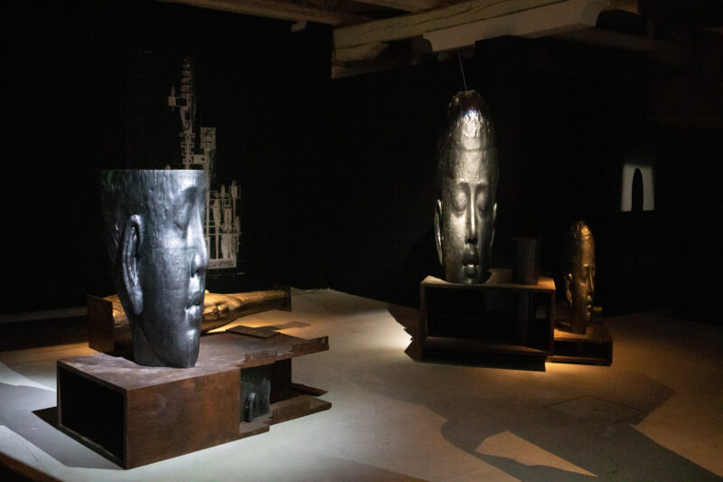 Wallace Chan, TOTEM exhibition at Fondaco Marcello © Massimo Pistore