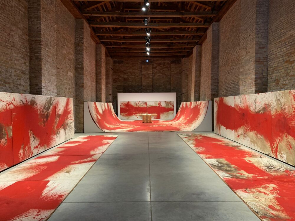 20th Painting Action, spazio Officine 800, Fondamenta San Biagio, Venezia. Foto ArtsLife 