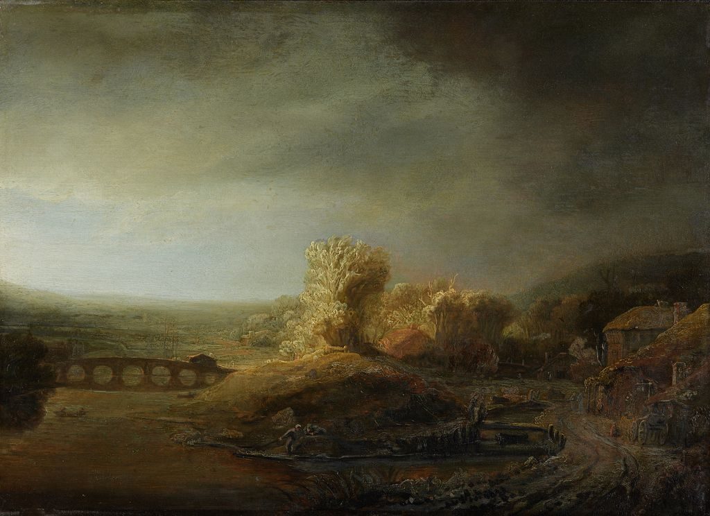Un paesaggio a lungo attribuito a un allievo di Rembrandt torna ad essere un autografo del maestro olandese