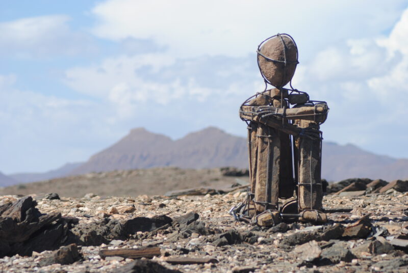 Biennale Namibia, Just resting - going to. Photo RENN