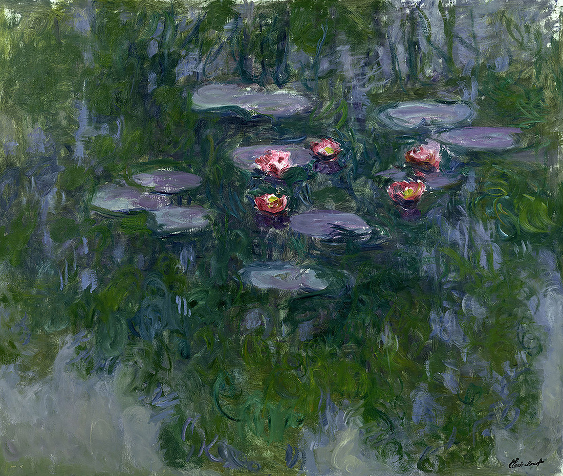 Epitaffi di fantasia su artisti reali: Claude Monet e Mario Schifano