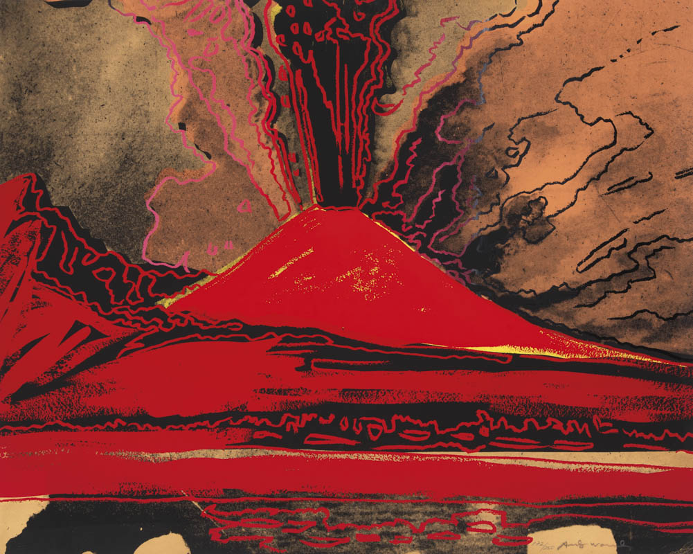 Oltre 50 mila euro per il “Vesuvius” di Andy Warhol in asta da Bozner