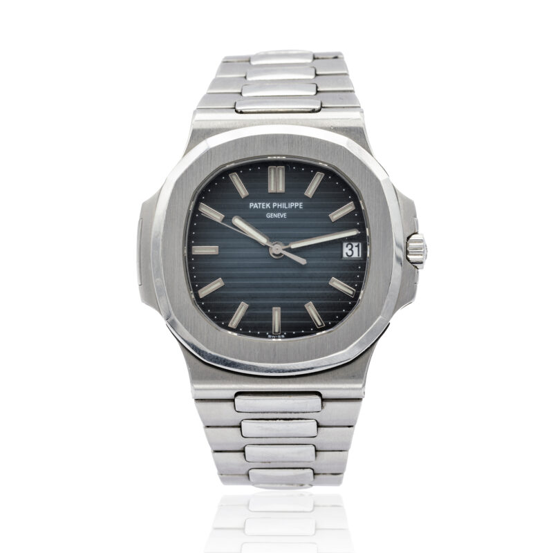 Lotto 98 - Patek Philippe Nautilus, orologio da polso. Stima: 130.000 - 150.000 euro