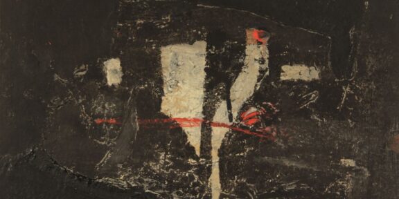 Bice LAZZARI 1900 - 1981 Cammeo, 1958 Oil on canvas 44 × 60 cm (BIL191)