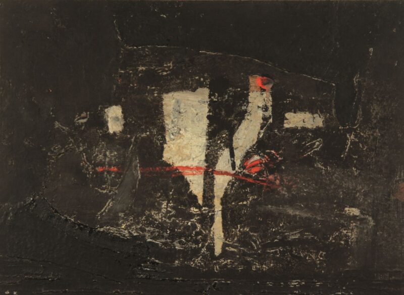 Bice LAZZARI 1900 - 1981 Cammeo, 1958 Oil on canvas 44 × 60 cm (BIL191)