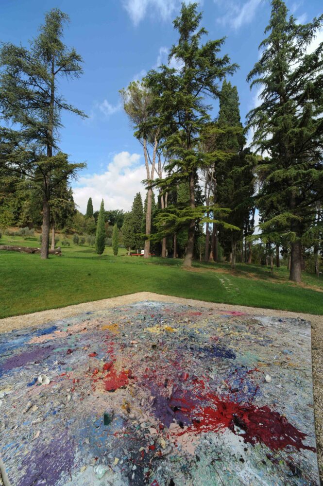 Fondazione Serpone, Shozo Shimamoto (foto Fabio Donato)