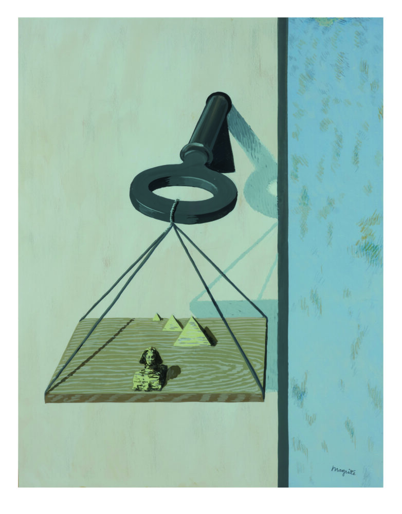 Les poids et le mesures di René Magritte