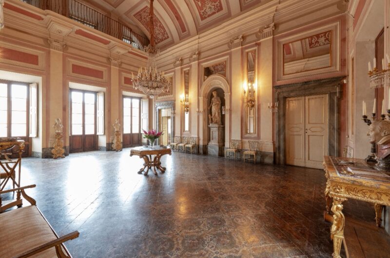 Palazzo Chigi Zondadari (foto Carlo Romano)