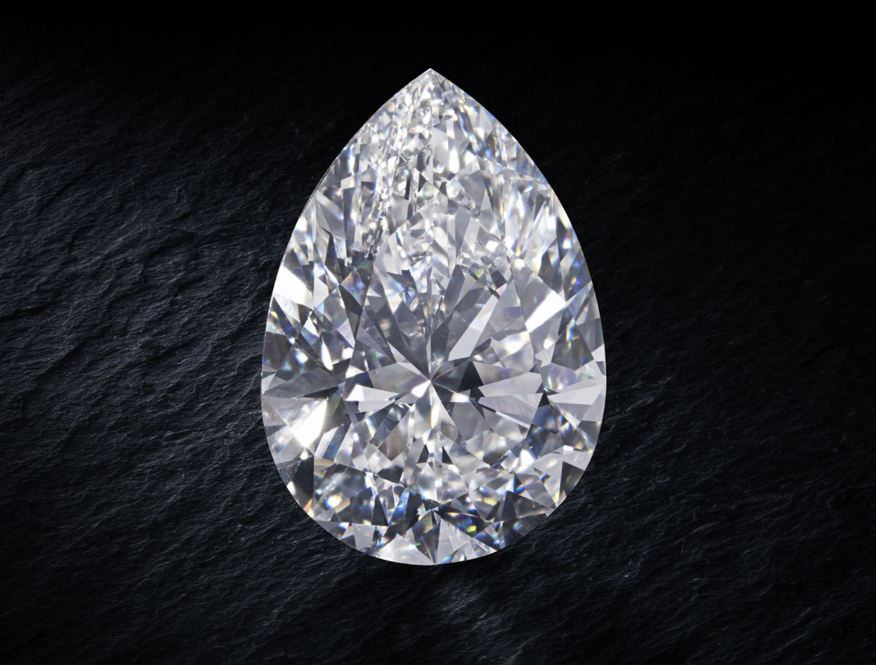 The Rock: il diamante bianco da 228,31 carati venduto per oltre 21 milioni