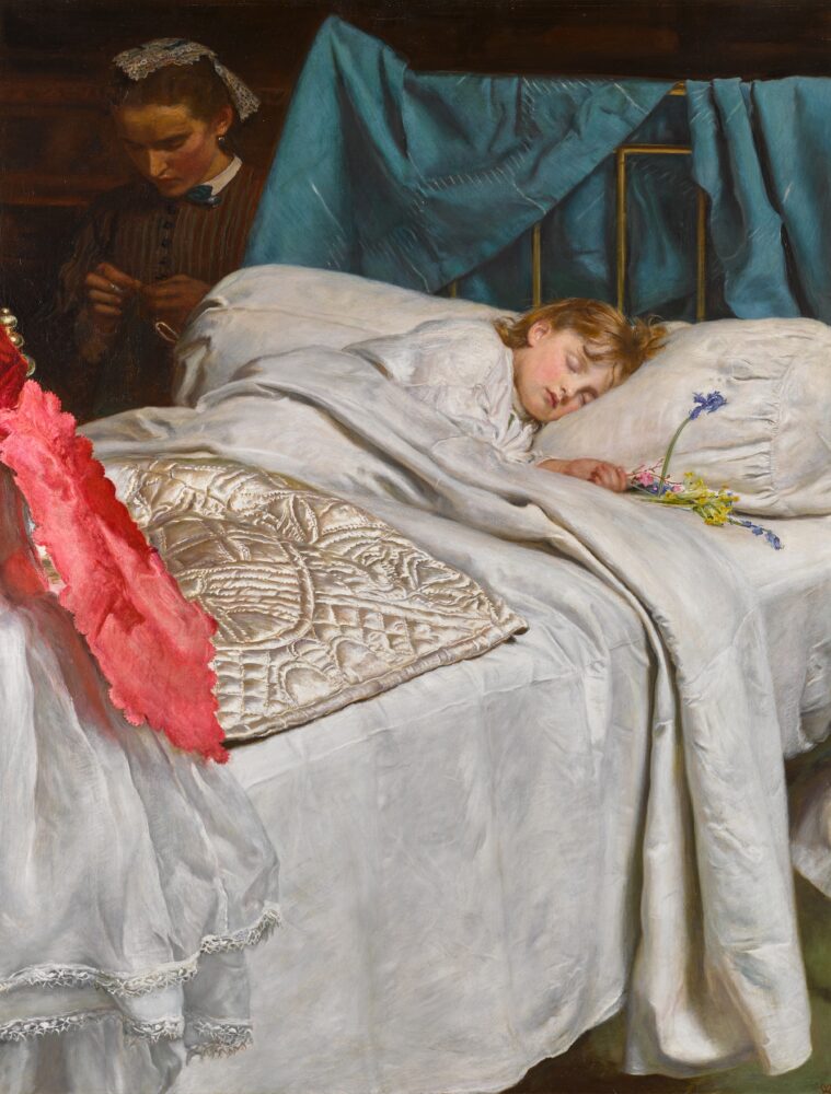 Sir John Everett Millais’s Sleeping (est. £1,000,000 – 1,500,000)