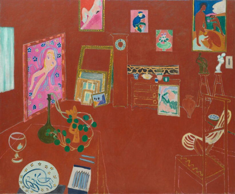Henri Matisse The Red Studio Issy-les-Moulineaux, fall 1911