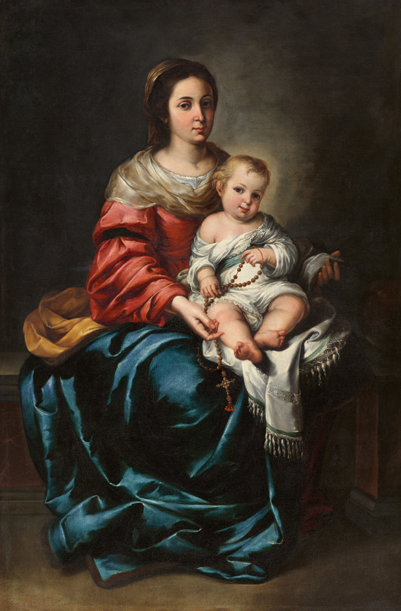 Bartolomé Esteban Murillo, Madonna del Rosario, stima di € 1.000.000 – 1.500.000