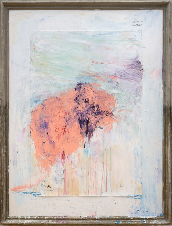 CY TWOMBLY (1928-2011) Venere Sopra Gaeta Price realised USD 16,992,500