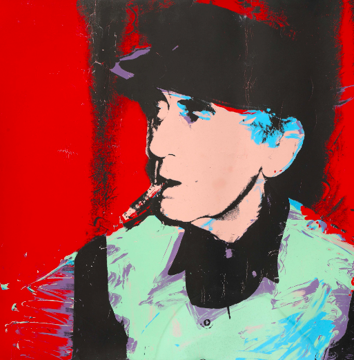 Man Ray, Andy Warhol, 1974. Omaggio a Maurizio Fagiolo dell'Arco, Galleria Russo