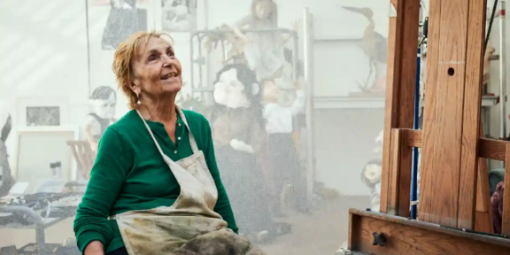 Paula Rego in 2018. Photograph: Phil Fisk/The Observer