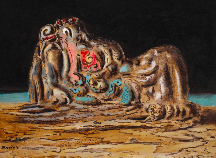Quel che resta di Ercole, Alberto Savinio, 1942. Omaggio a Maurizio Fagiolo dell'Arco, Galleria Russo