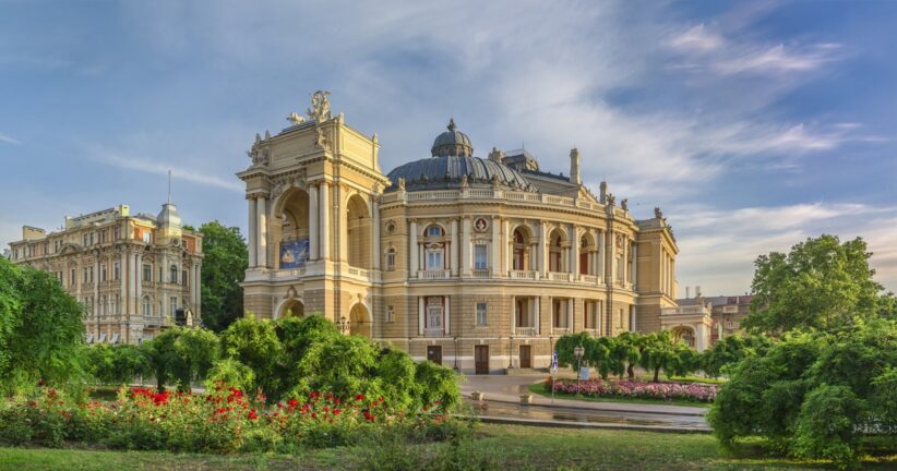 Una veduta di Odessa