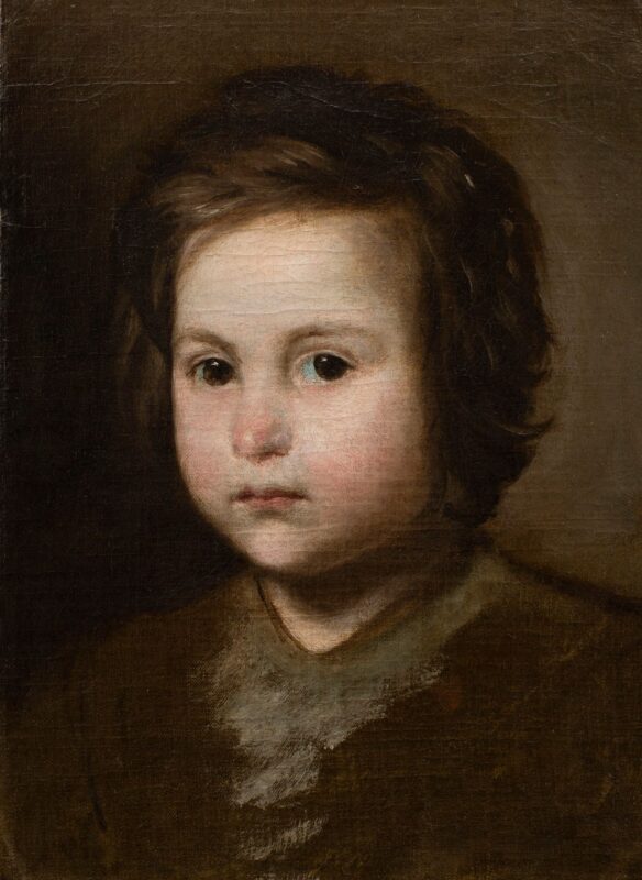 Ritratto di bambino, attribuito ad Alonso Cano 