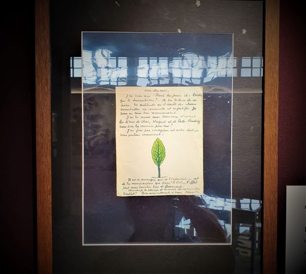 Una carta autografa di Magritte dedicata a Breton (Jean Claude Vrain)