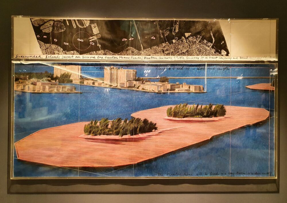 Il Progetto per Biscaine Bay a Miami di Christo del 1981 (Repetto)