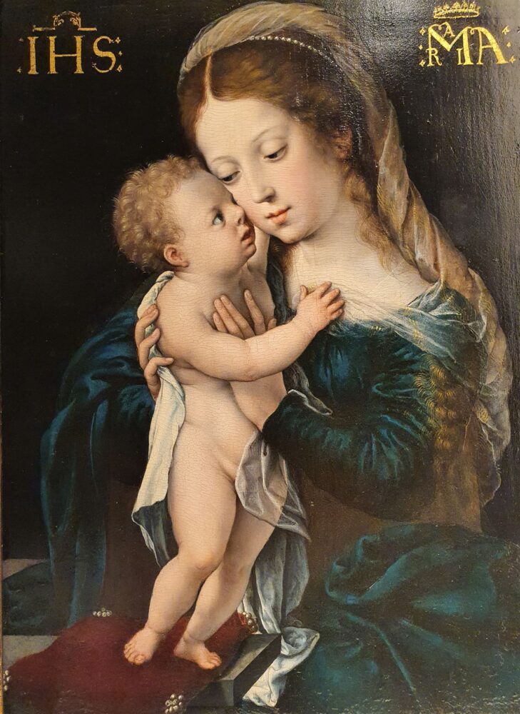 Bernard Van Orley, Madonna con Bambino, '500 (Agnews)