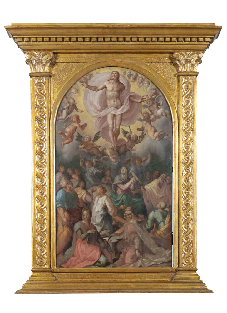 ’Ascensione di Cristo di Tommaso Manzuoli, detto Maso da San Friano (Firenze 1531-1571)