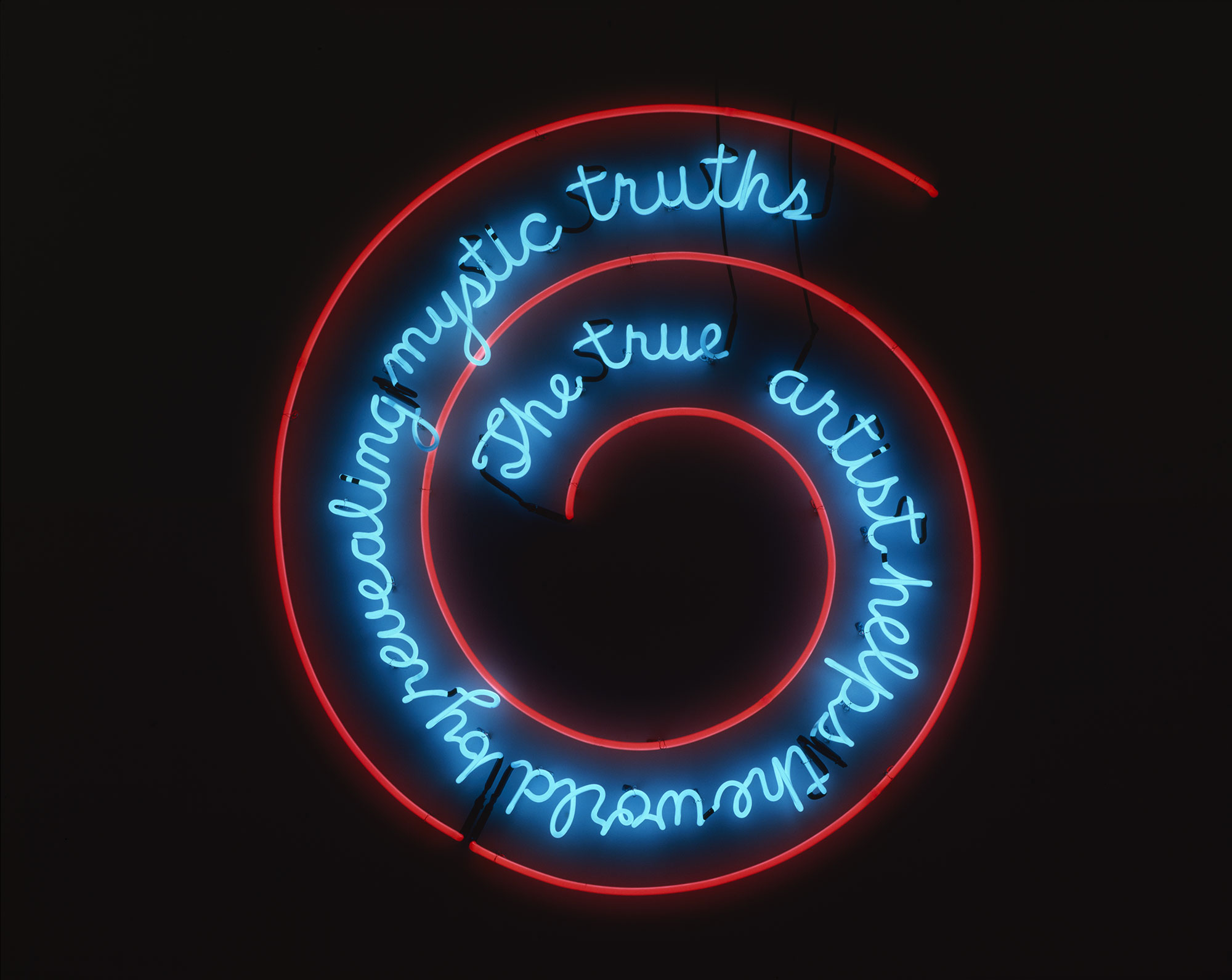 Spazio, luce, suono, linguaggio, video. Bruce Nauman a Milano con ‘Neons Corridors Rooms’