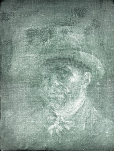 Autoritratto di Van Gogh scoperto sotto un altro dipinto grazie