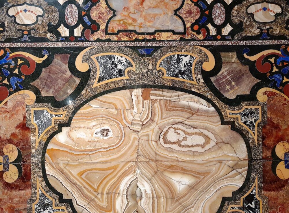 Tavolo di pietre dure della Famiglia Alessandri, 1600 circa