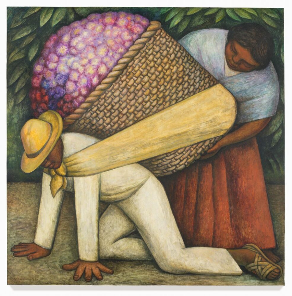 Diego Rivera, Flower Carrier (1935). Courtesy of SFMOMA.