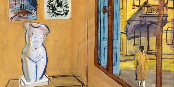 Dufy Raoul Atelier au torse , vers 1946 Huile sur bois 45x54 cm MAM Paris Paris Musées / Musée d'Art Moderne Droits d'auteur © ADAGP © Raul Dufy by SIAE 2022