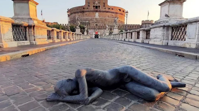 Jago, In Flagella Paratus Sum, Ponte Sant'Angelo, Roma