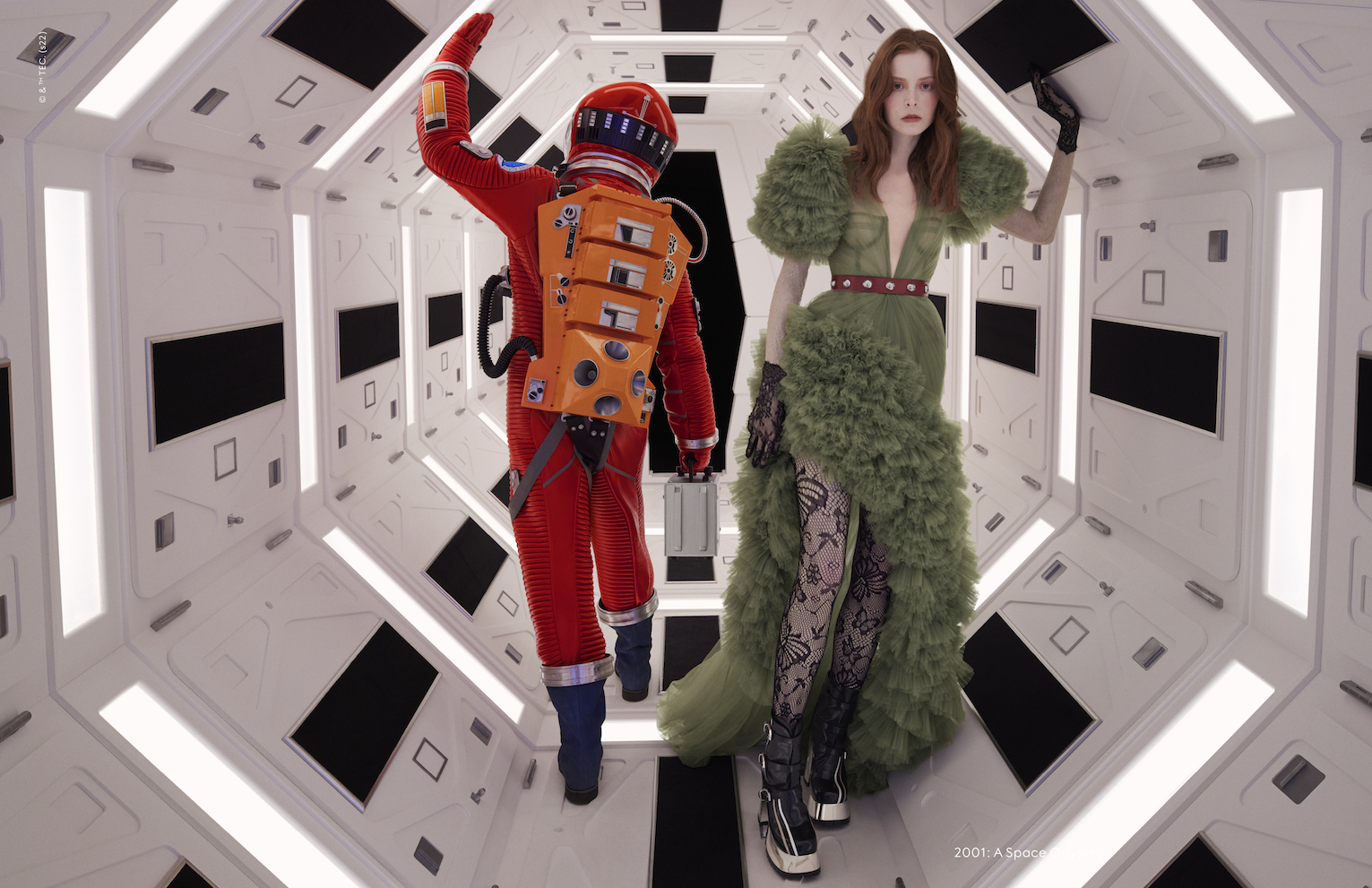 Kubrick in passerella. La nuova campagna Exquisite by Gucci