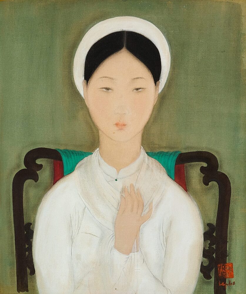 Le Pho, Vietnamese Lady (1938). Courtesy of Sotheby’s.