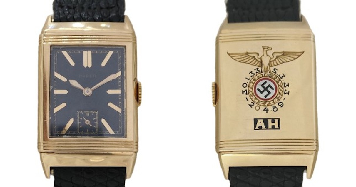 H come Huber, H come Hitler. 1,1 milioni di dollari all’asta per l’orologio del Führer