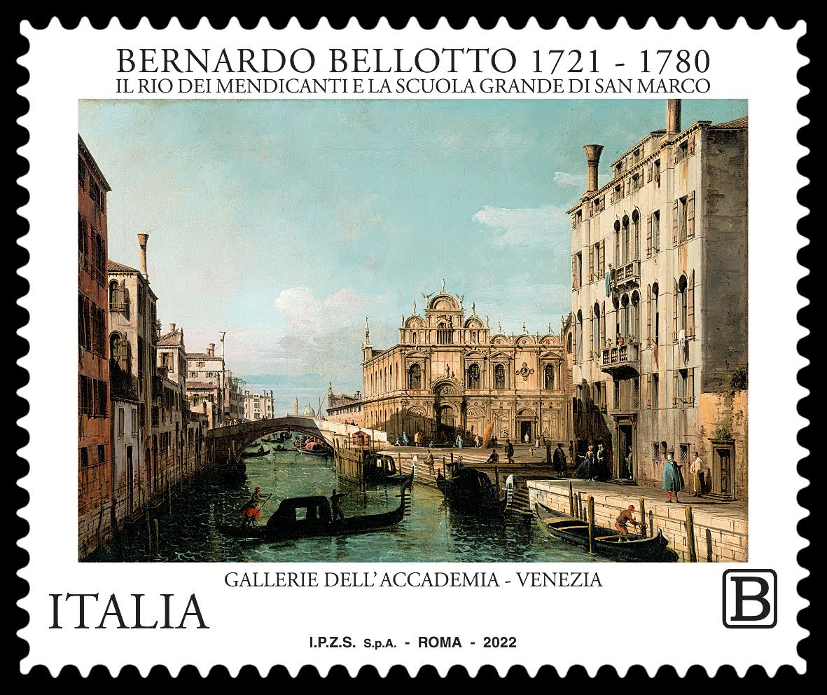 Un francobollo (con “incidente” di comunicazione) dedicato a Bellotto nel III centenario della nascita
