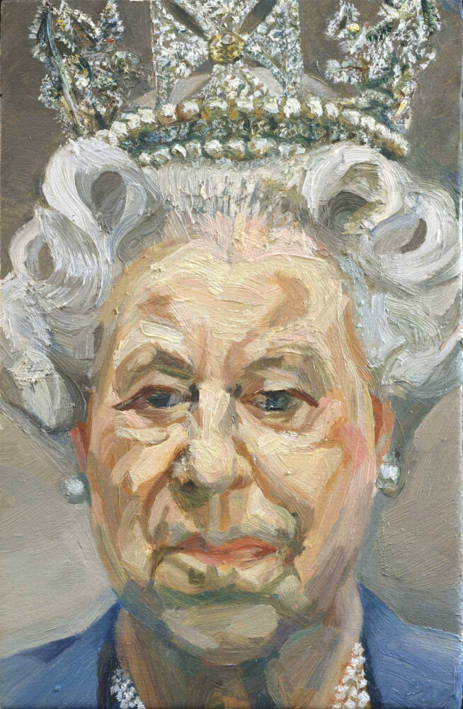 Lucian Freud; Queen Elizabeth II