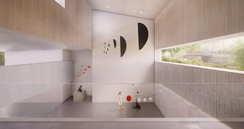 Highway and Tall Gallery. © Herzog & de Meuron. All artworks by Alexander Calder © 2022 Calder Foundation, New York / Artists Rights Society (ARS), New York