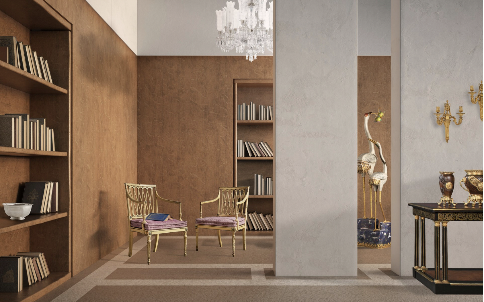 Charlotte Taylor per Christie’s: i rendering ultra-realistici dell’interior designer per l’asta di arti decorative