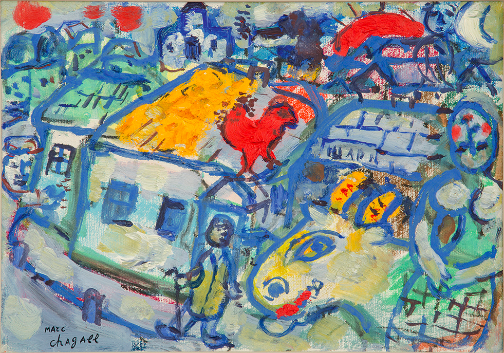 La romantica storia d’amore di Dafni e Cloe letta con gli occhi di Marc Chagall