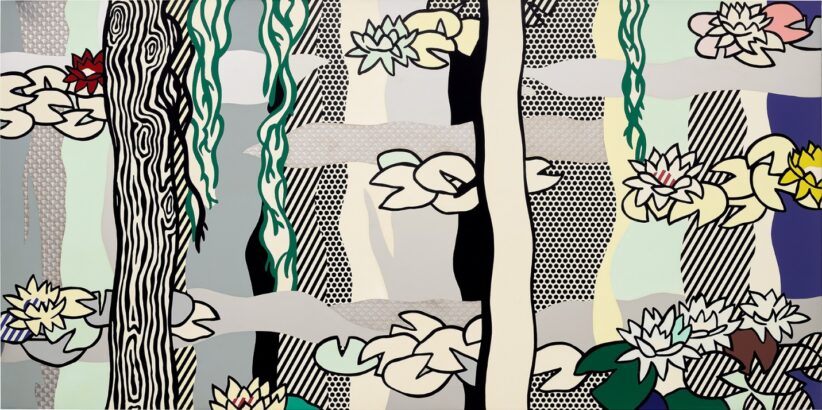 Roy Lichtenstein, Water Lilies with Willows, from Water Lilies (C. 266), 1992. Stima £300,000 - 500,000