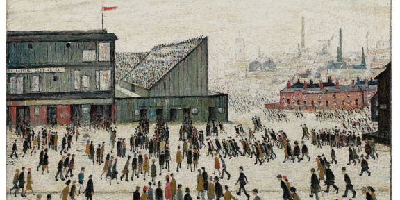 L.S. Lowry, Going to the Match (1953, estimate: £5,000,000-8,000,000)