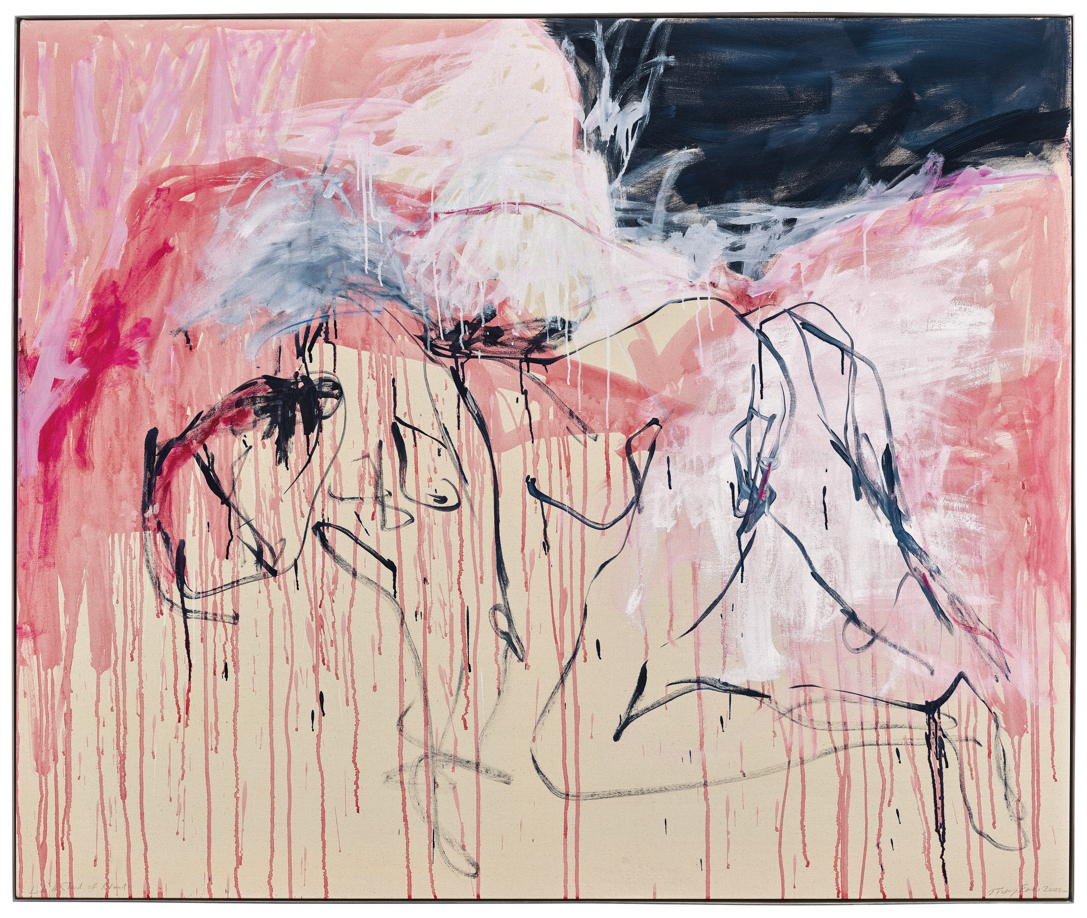 Come una nuvola di sangue. All’asta da Christie’s il primo dipinto di Tracey Emin realizzato dopo la malattia
